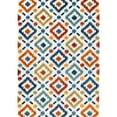 thumbnail image 1 of Indoor/Outdoor Transitional Labyrinth Area Rug, 1 of 8