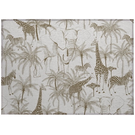 Dalyn Tropics Area Rug TC7-Gray TC7GY20X30 Gray, 1'8" x 2'6"