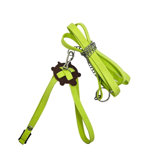 Indoor Outdoor Turtle Leash for Comfortable Stylish Reptile Accessory - Leash for Small to Medium