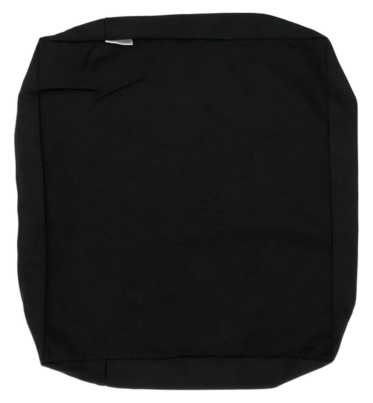 Indoor Outdoor Water High UV Resistant Patio Chair Cushion Cover (Just Black, 22"x20"x4" (1 Cover))