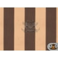 thumbnail image 1 of Indoor/Outdoor Waterproof Bordered Deck Stripe BROWN KHAKI Fabric / 60" Wide / Sold by the yard, 1 of 1