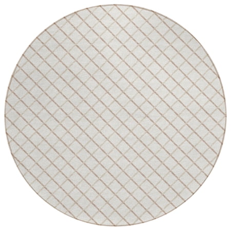 Dalyn York Area Rug YO1-Ivory YO1IV10RO Ivory, 10' x 10'