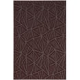 thumbnail image 1 of Indoor Outdoor custom size area rugs made in USA pattern Geometrical comes in Ten colors and Nine shapes rectangular,round,square,runners,oval,hexagon,octagon,half round - Burgundy, 3' x 5' Area Rugs, 1 of 1