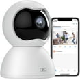 Indoor Pan/Tilt Smart Security Camera,4MP HD DogCamera,2.4GHz WiFi