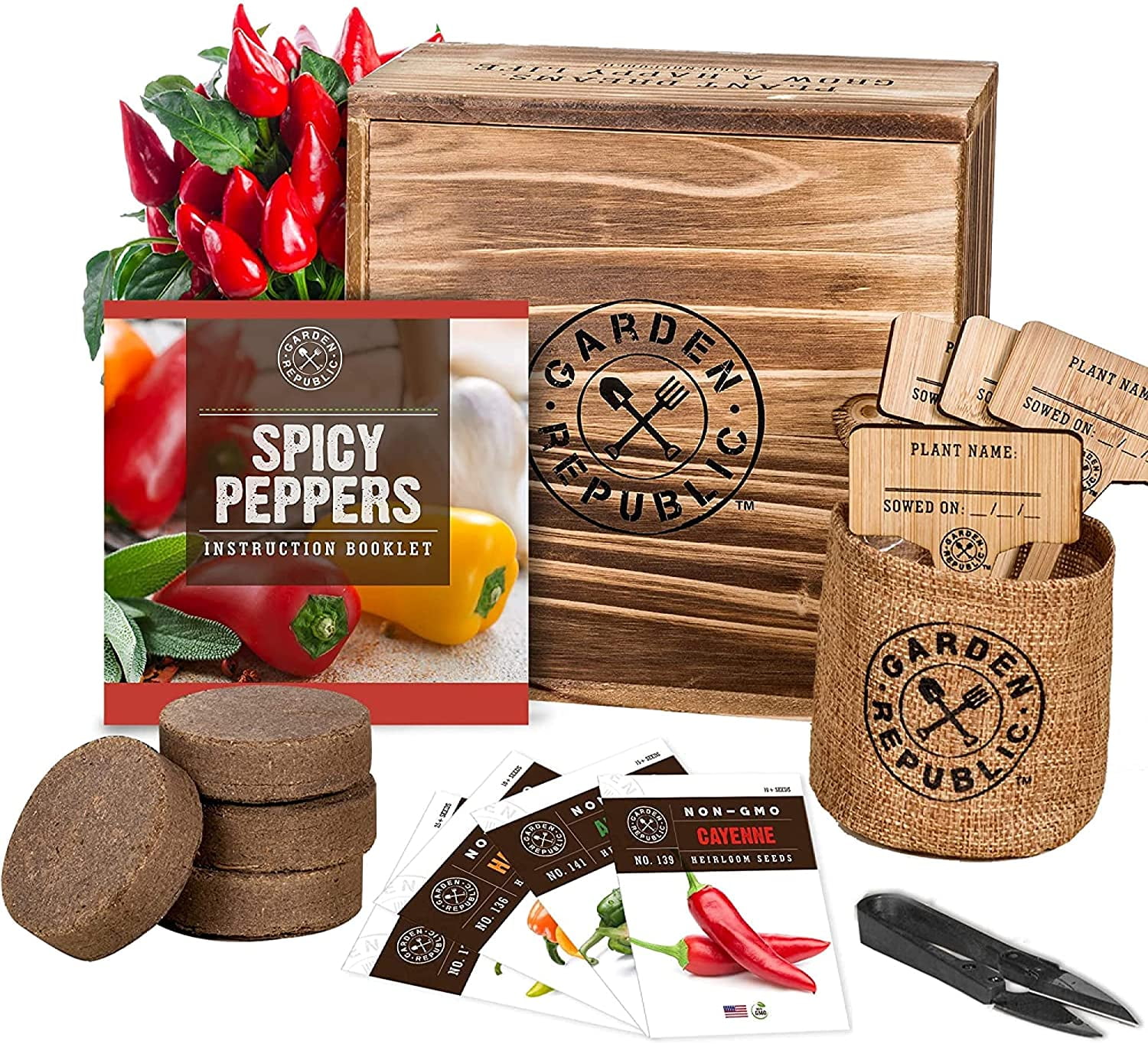 4 Pack Chili Pepper Blend Gift Box - Olde Virdens