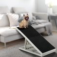 thumbnail image 2 of Large Dog Bed Solid Wooden Pet Ramp Car Dog Ladder,4-Height Adjustable With Non-Slip,Pets Puppy Surface Access Stair,Adjustable Pet Ladder, Accessible Sofa Escalier Pour Chien 2 of 12