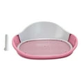 thumbnail image 1 of Indoor Pet Training Toilet Puppy Toilet with Urinary Column Keep Paws and Floors Pink, 1 of 8