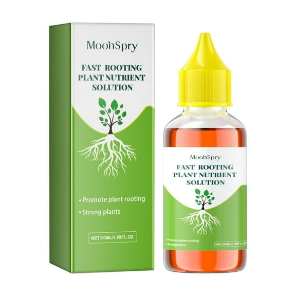 Indoor Plant Food Liquid Fertilizer, For House Plants, Succulents, Vegetables, Organic Nutrient Solution, 1.7 fl oz