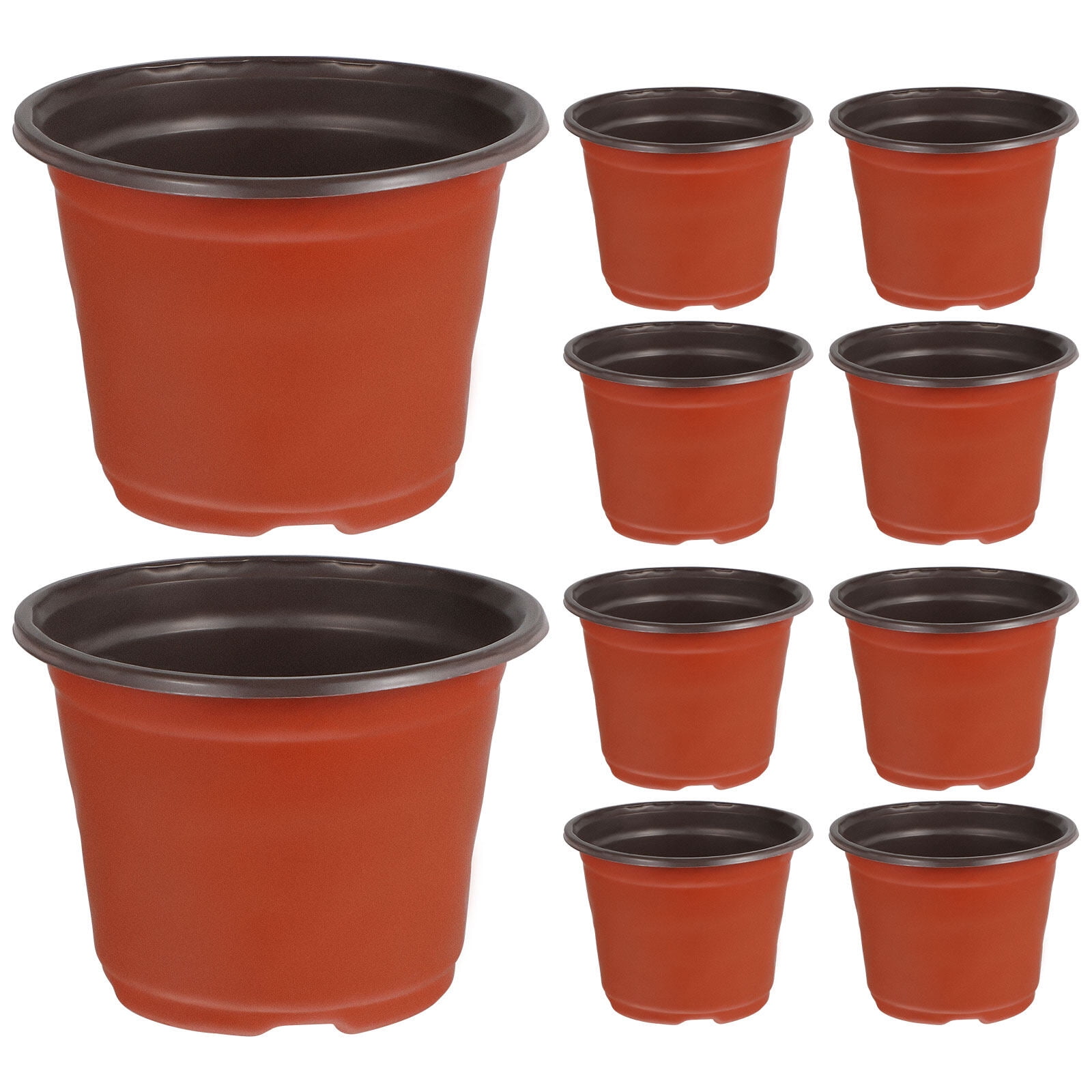 Zonh Succulents Flower Pot Drainable Plant Pots Indoor Nursery for