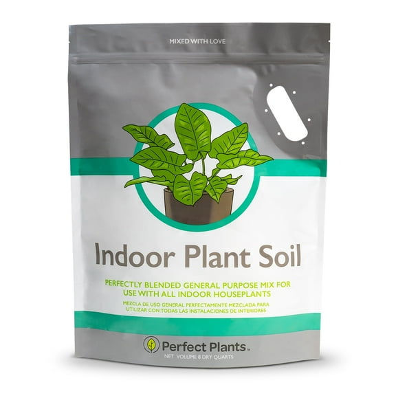 Indoor Plant Soil 8qt - Potting Mix for All Varieties of Houseplants