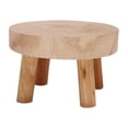 thumbnail image 1 of Indoor Plant Stand,Mid Century Wood Plant Stand Modern Plant Table,Plant Holder for Flower Pots,Small Round Side Table, 1 of 19