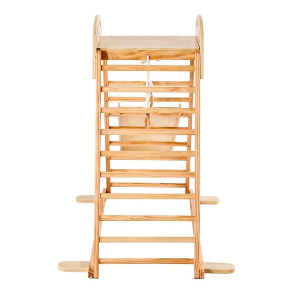 Indoor Playground Jungle Gym 4-in-1 Toddlers Climber Playset for Kids