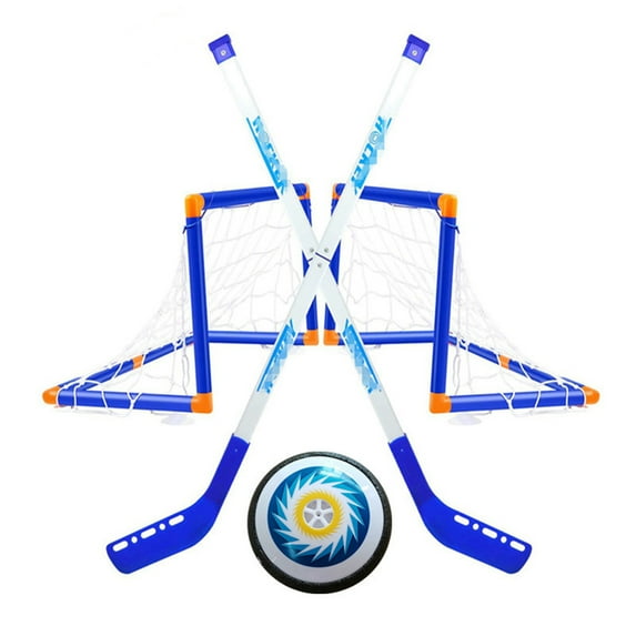 Indoor Playset Air Hockey Floor Toys Cushion Interactive Game Floating Puck Child