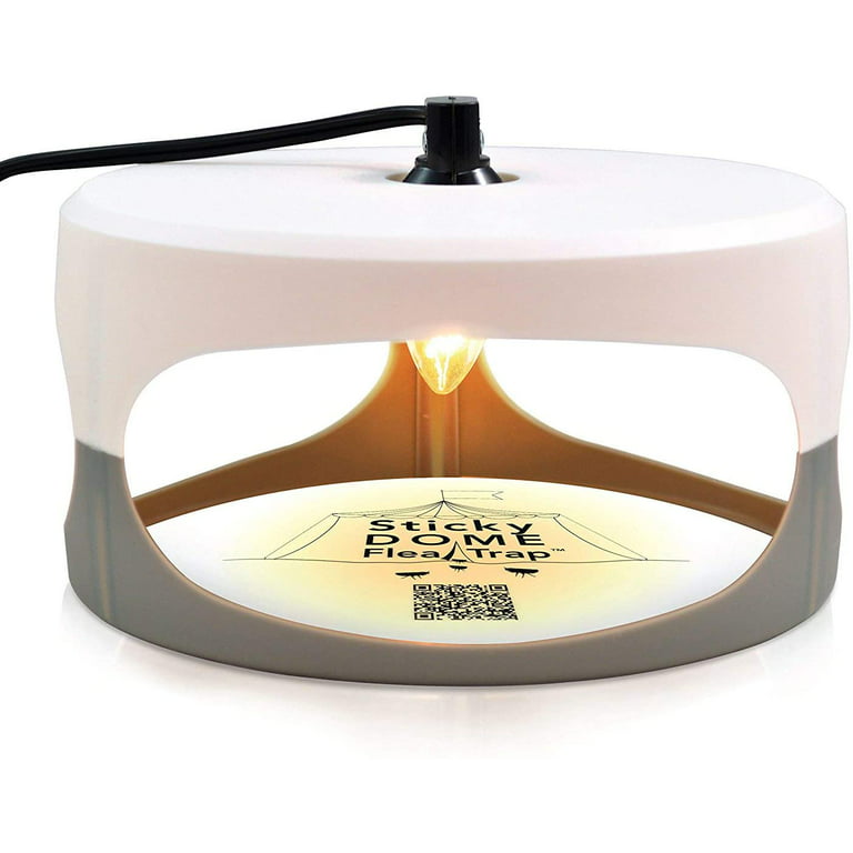 2PCS Electric Flea Trap Killer Lamp Sticker Home Pest Control Sticky Disc  Spare