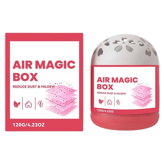 Indoor Purification Dust Removal Magic Box, Odor Eliminator Freshener