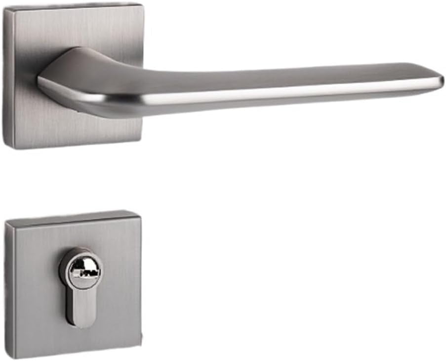 Indoor Room Magnetic Silent Bedroom Split Door Lock Light Luxury Modern ...