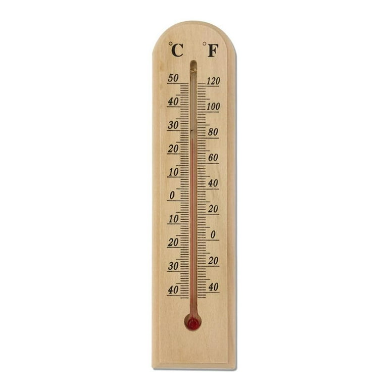 Indoor Room Thermometers Wooden Thermometer F9l2, Size: 20