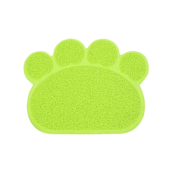 Indoor Rug Mat Kitty Pet Cat For Litter And Small Mat Litter Carpet Washable Mess Boxes Control Trap Litter To Mat Scatter Kitty Litter Pet Supplies, 36 cmx40 cm, Green