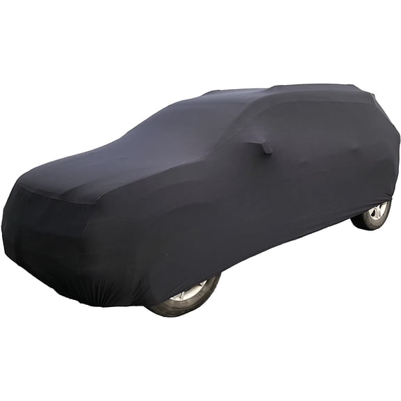 Indoor SUV Car Cover for Range Rover Velar 2018-2018 - Black Satin - Ultra Soft Indoor Material - Guaranteed Keep Vehicle Looking Between Use - Includes Storage Bag
