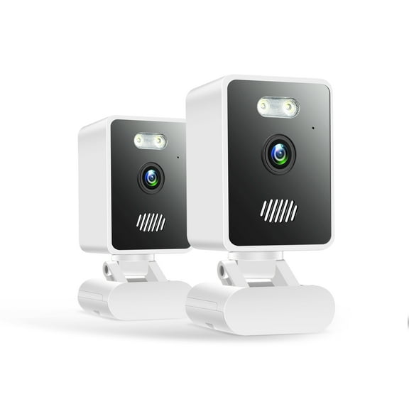 Indoor Security Camera 1080P Home Smart Camera with Wireless 2.4GHz WiFi Monitor for Baby/Nanny/Pet/Dog (2 Pack)
