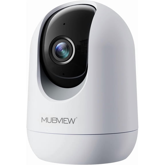 Indoor Security Camera 2K, Pet Camera with Phone App, WiFi Cameras for Home Security Camera for Dog/ Baby Monitor/Elder Pan Tilt, 5/2.4GHz, 24/7, 2-Way Talk, Human Detection, Motion Tracking, Cloud