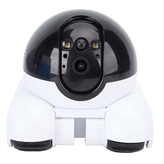 Indoor Security Camera 2MP Double Lens 5200mAh Rechargeable Battery APP Remote Control Pet Robot Camera for Cats Dogs