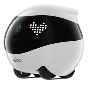 Enabot EBO Air 2 Companion Robot, 2K Pet Indoor Security Camera, Movable Home Robot