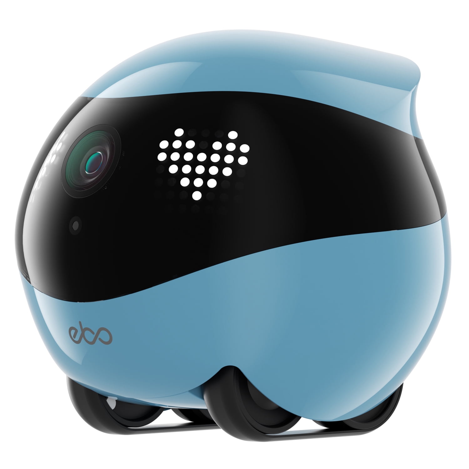 Enabot EBO Air 2 Whole-Home Mobile Robot, with 2K Ultra HD Camera and Remote Monitoring and Control (Jay Blue) EB1304322