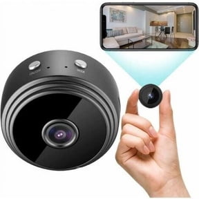 Indoor Security Camera for Elder Pet Baby, Professional-Grade 150 Wide-Angle Lens, Supports Multiusers, Cyclic Recording and Remote Playback, Black