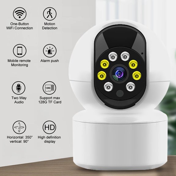 Indoor Security Cameras Wireless Wifi, 2.4GHz WiFi Cameras For Home Security, 1080P Dome Surveillance Cameras 360° View, Security Camera With Motion Detection, two way radios