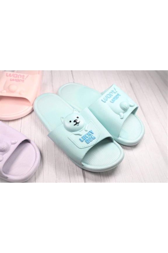 Indoor Slippers Cute Bear Soft Foam