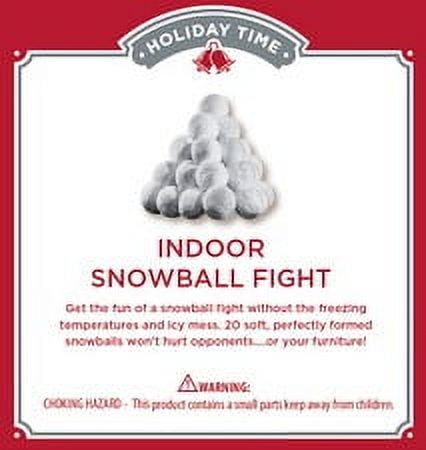 Samsonico Indoor Snowball Fight, 16-Piece Set