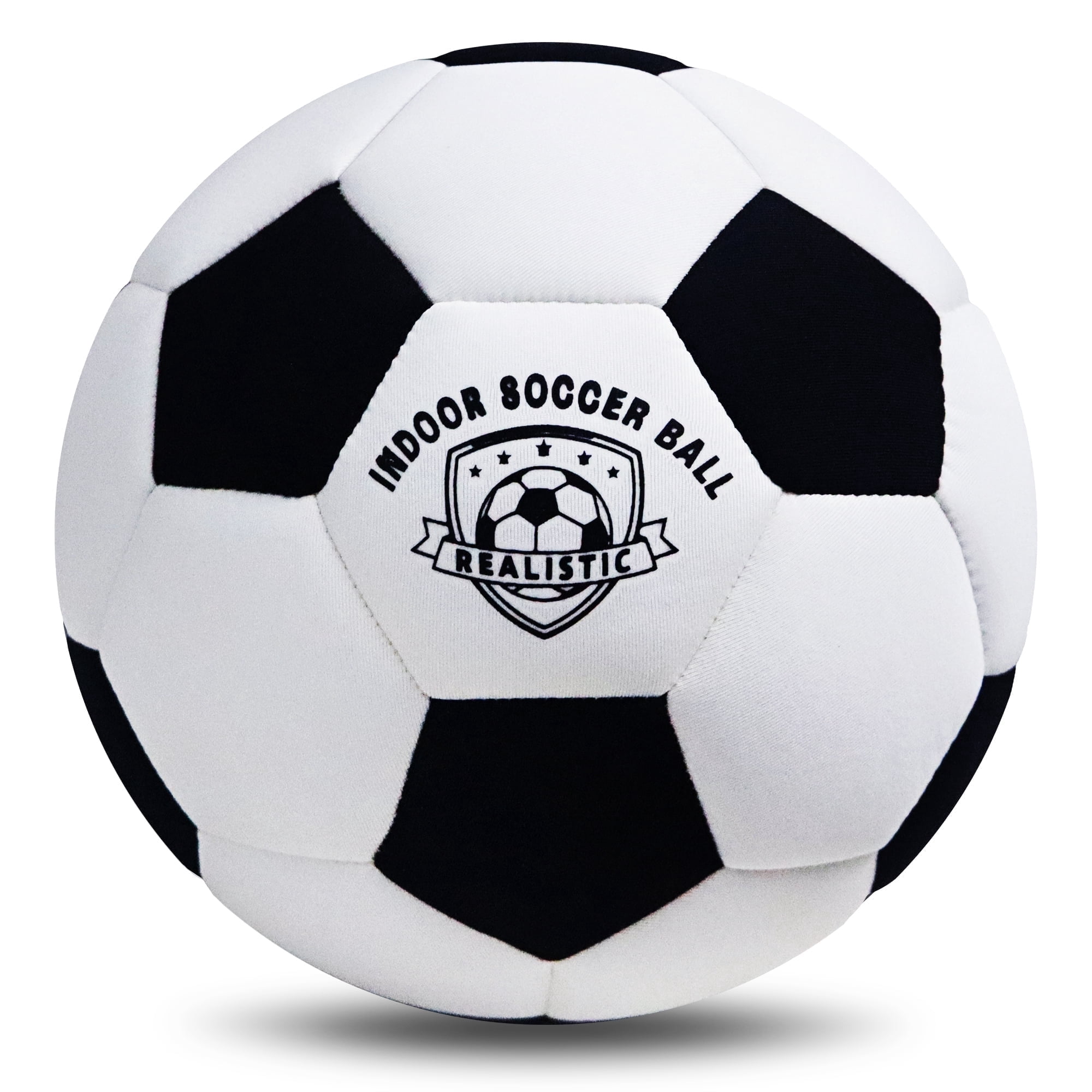 Indoor Soccer Balls Size 4 - Soft Safe for Protect Inside House Furniture - Size 4 Soccer Balls for Girls Kids Youth Boys Fun Soccer Gifts Birthday Christmas