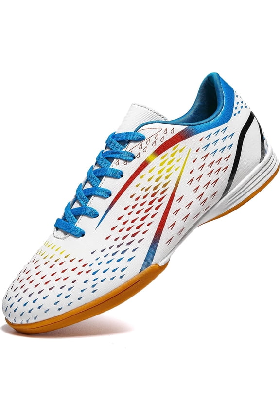 Indoor Soccer Shoes Mens Futsal Shoes for Women Youth Professional Athletic Soccer Shoe