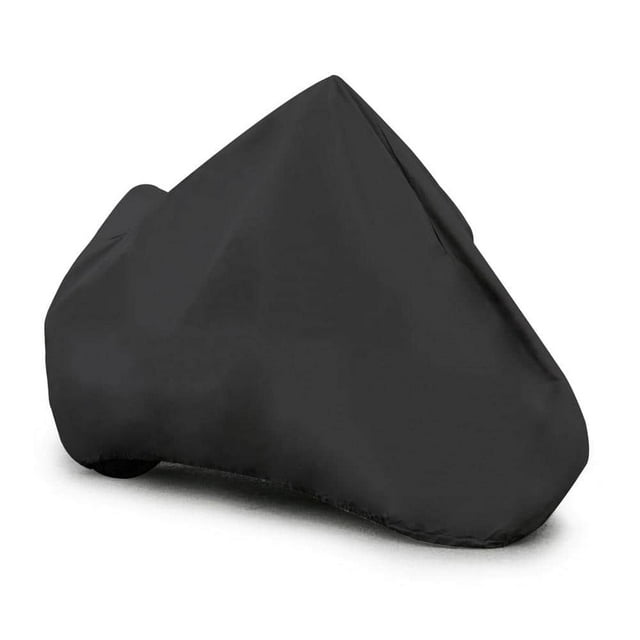 Indoor Stretch 96 in. x 44 in. x 44 in. Black Motorcycle Cover Size MC1