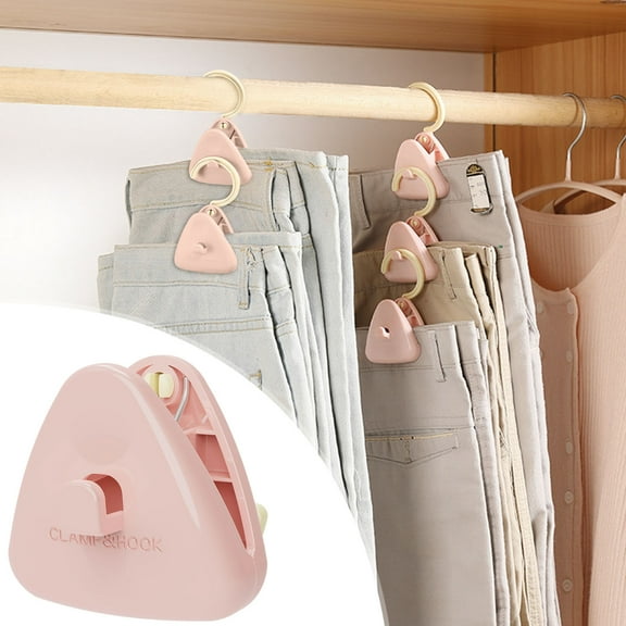 Indoor Strong Plastic Clothes Pegs, Traceless Windproof Multi-Functional Portable Clips for Drying Clothes, Organizing Items and Household Storage Solutions