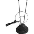 Indoor TV Antenna Indoor, 30 Miles Digital Ready Rabbit Ears TV Aerial