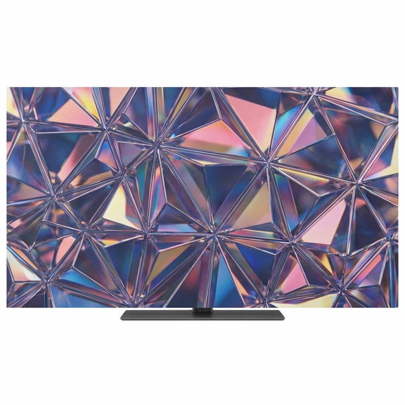 Indoor TV Cover 50 Inch Purple Prism Light Elastic TV Enclosure Shiny Crystalline Shards TVs Screen Protector Stretch Dustproof Monitor Slipcover for Flat Curved LED LCD Desktop Computer Display