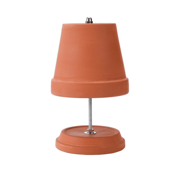 Indoor Tea Light Heater, Red Ceramic Design, Even Heat Long,Lasting Warmth, 6.3x6.3x9.8"