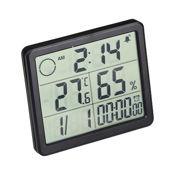 Indoor Temperature and Humidity Monitor Digital Hygrometer with High Accuracy for Room, Home, Refrigerator, 4.44x3.85In