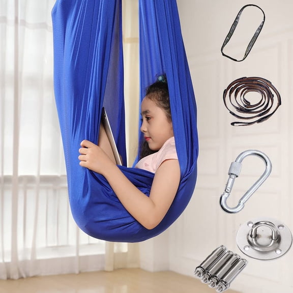 Indoor Therapy Swing for Kids, Cuddle Hammock for Children with Autism,Sensory Integration Snuggle Swing Hammocks