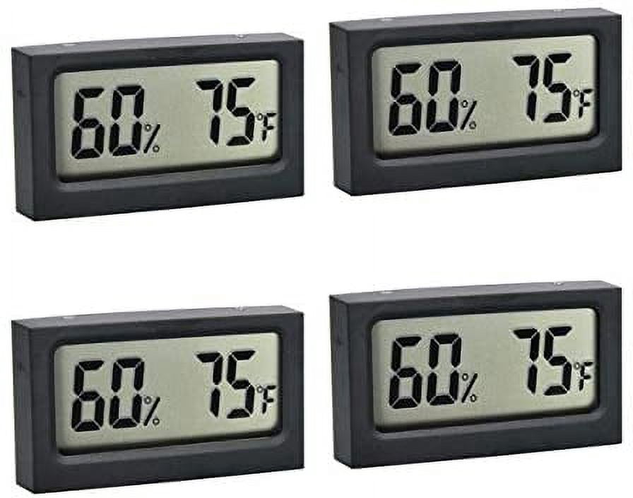 Indoor Thermometer Hygrometer,4 Pack Digital Temperature Sensor