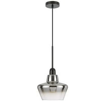 Indoor Transitional Modern Ceiling 40W Brockton Glass Pendant Light