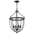 thumbnail image 1 of Indoor Transitional Modern Ceiling 60W X 4 Grafton Metal Chandelier, 1 of 5