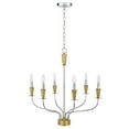 thumbnail image 1 of Indoor Transitional Modern Ceiling 60W X 6 Weston Metal Chandelier, 1 of 5
