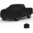 thumbnail image 1 of Indoor Truck Cover Compatible with 2001-2019 Chevrolet Silverado 2500 Crew Cab, 8 Ft Bed - Black Satin - Ultra Soft Indoor Material - Keep Vehicle Looking Between Use - Includes Storage Bag, 1 of 5