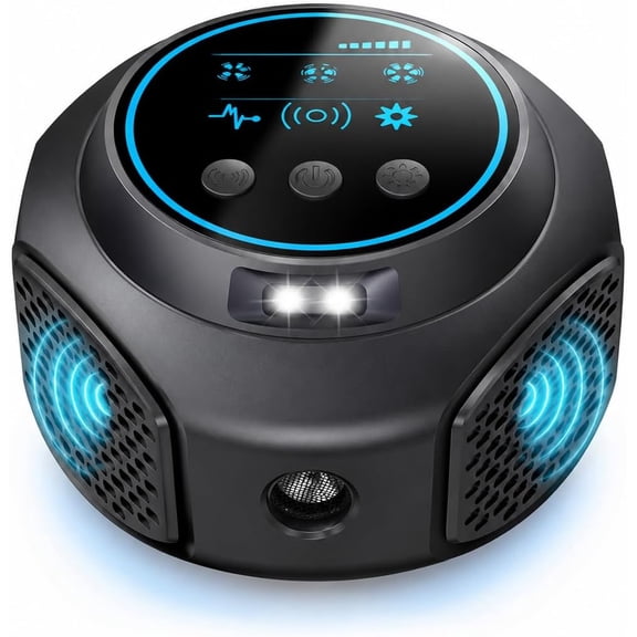 Indoor Ultrasonic Pest Repeller With 3 Adjustable Modes Plug In Design For Home Garage Basement Attic And Storage Rooms
