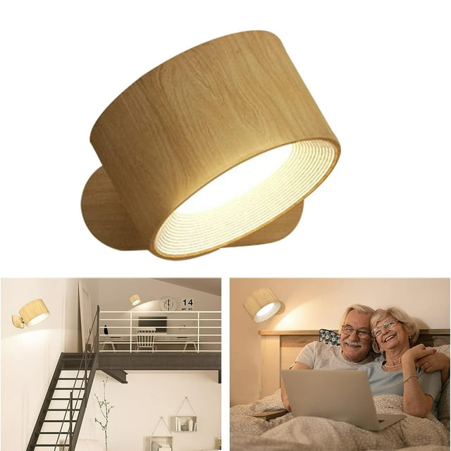 Indoor Wall Lamp Bedside Lamp Bedroom Wireless LED Touch Wall Lamp