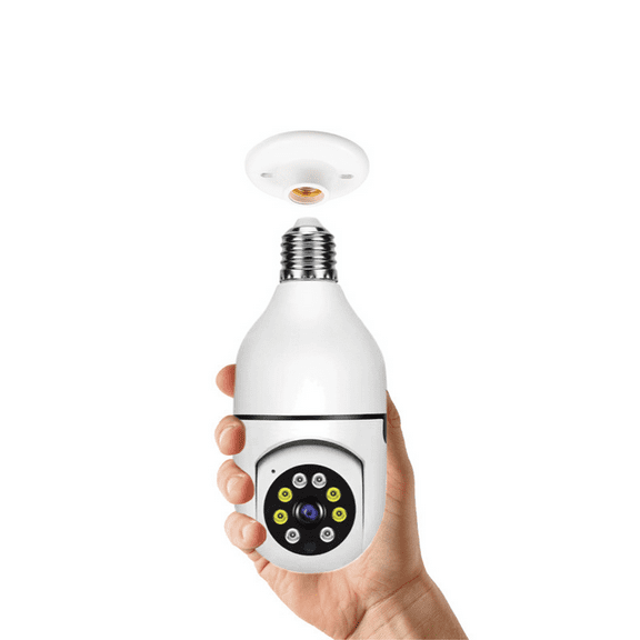 Indoor Wi-Fi Enabled "Light Bulb" Security Camera