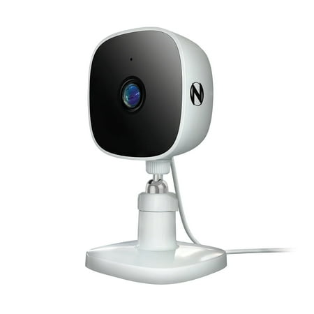 Night Owl - Indoor AC Powered Plug-In Wireless 1080p Security Camera with 2-Way Audio - White